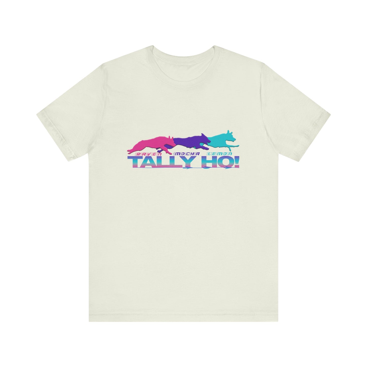 Tally Ho! Jumpaholics Unisex Tee – Fun and Vibrant Short Sleeve Shirt