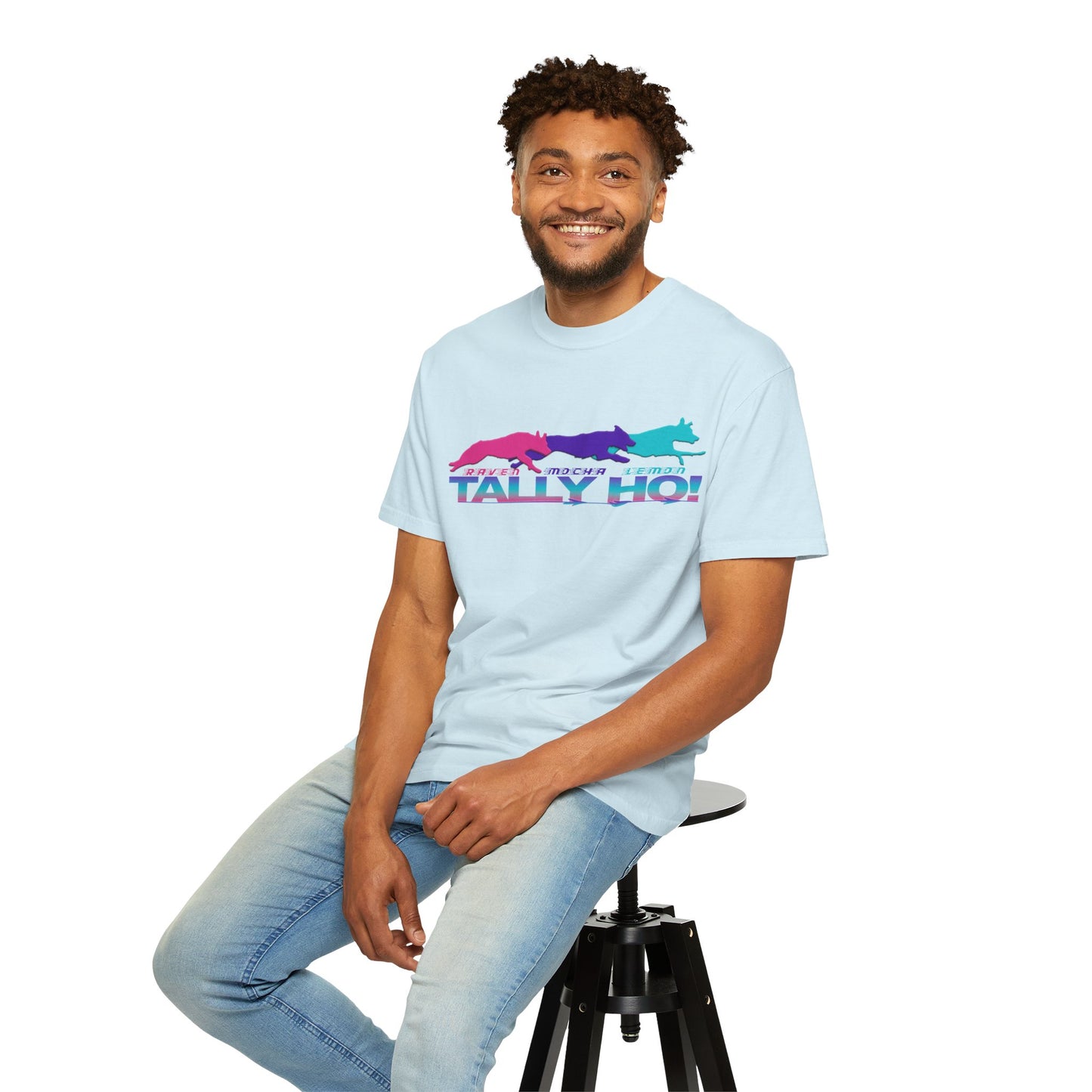 Tally Ho! Jumpaholics Unisex Garment-Dyed T-Shirt