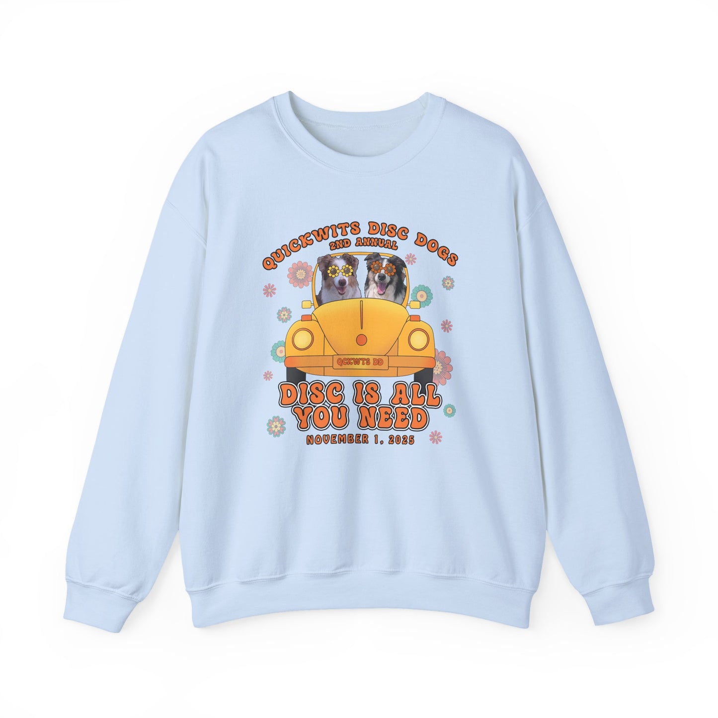 Unisex Crew Disc is All You Need Sweatshirt