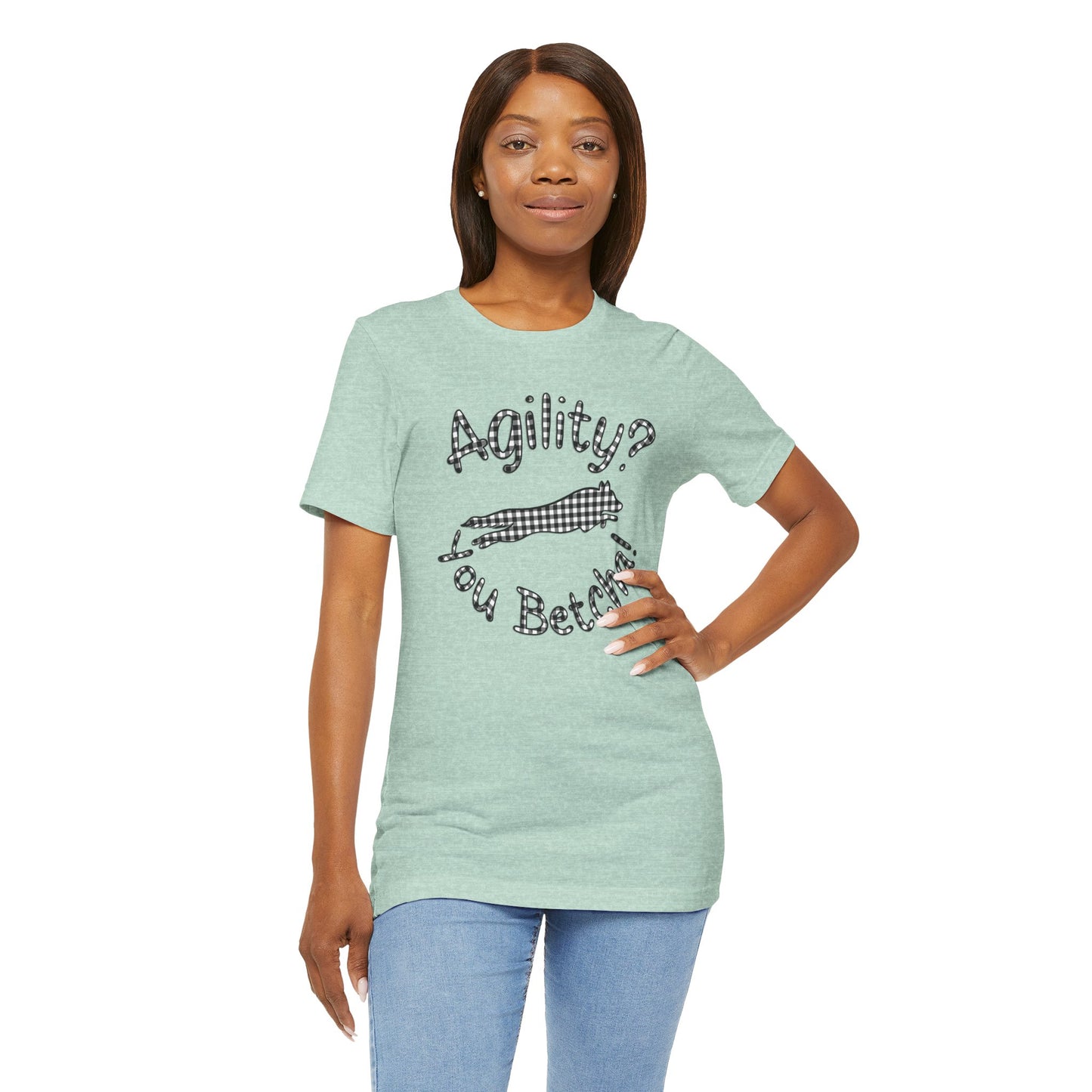 Agility? You Betcha! Bella + Canvas Short Sleeve Tee