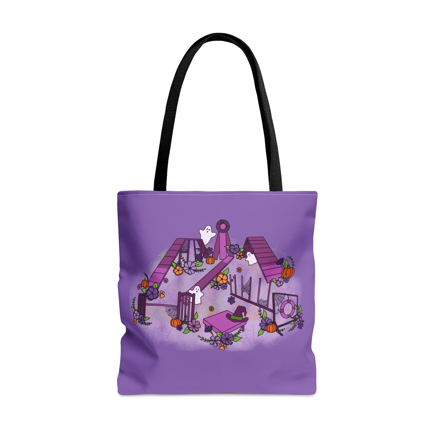 Spooky Halloween Agility Equipment Tote Bag