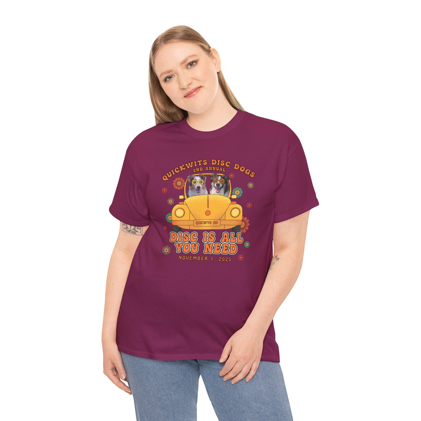 Gildan Disc is All You Need Cotton Tee