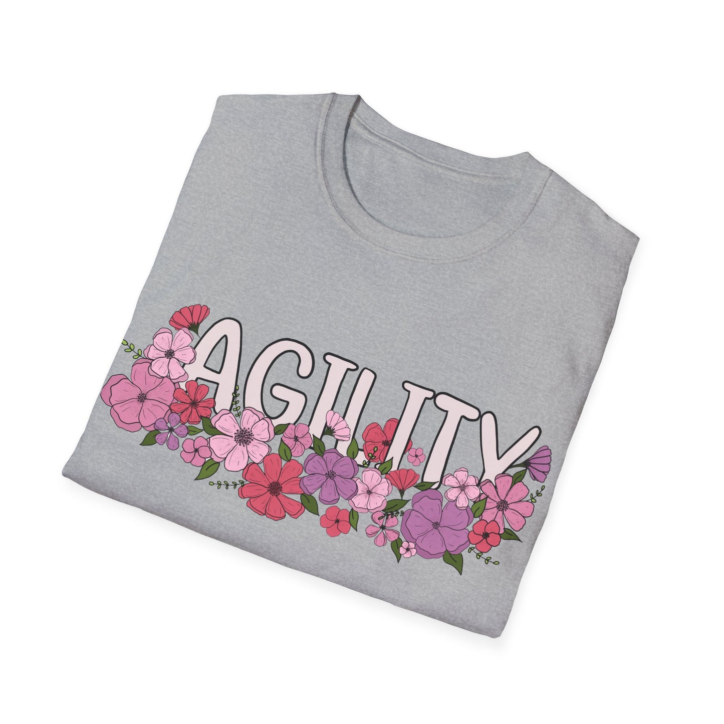 Floral Agility Unisex Softstyle T-Shirt