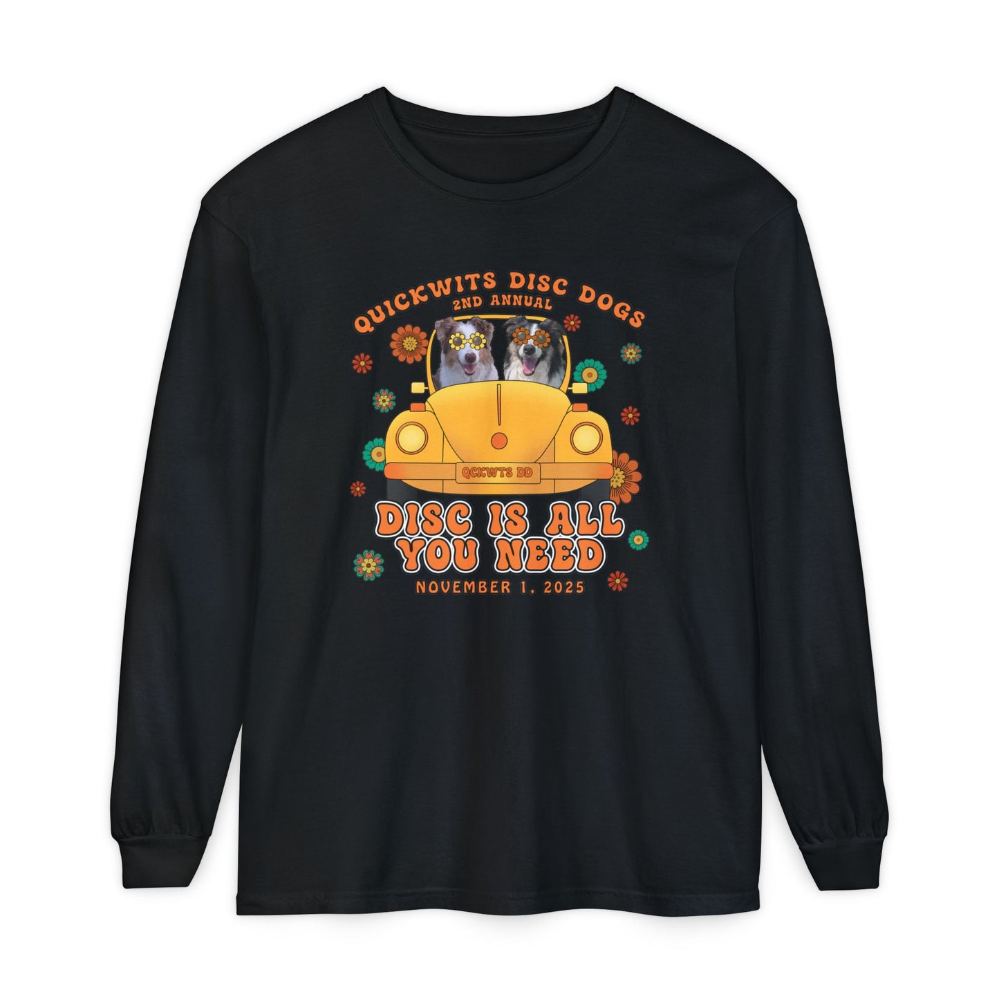Comfort Colors Disc is All You Need Long Sleeve Shirt