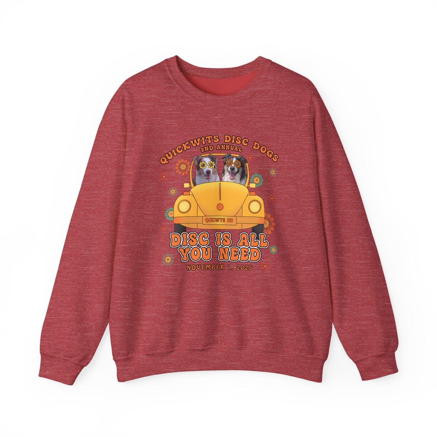 Unisex Crew Disc is All You Need Sweatshirt