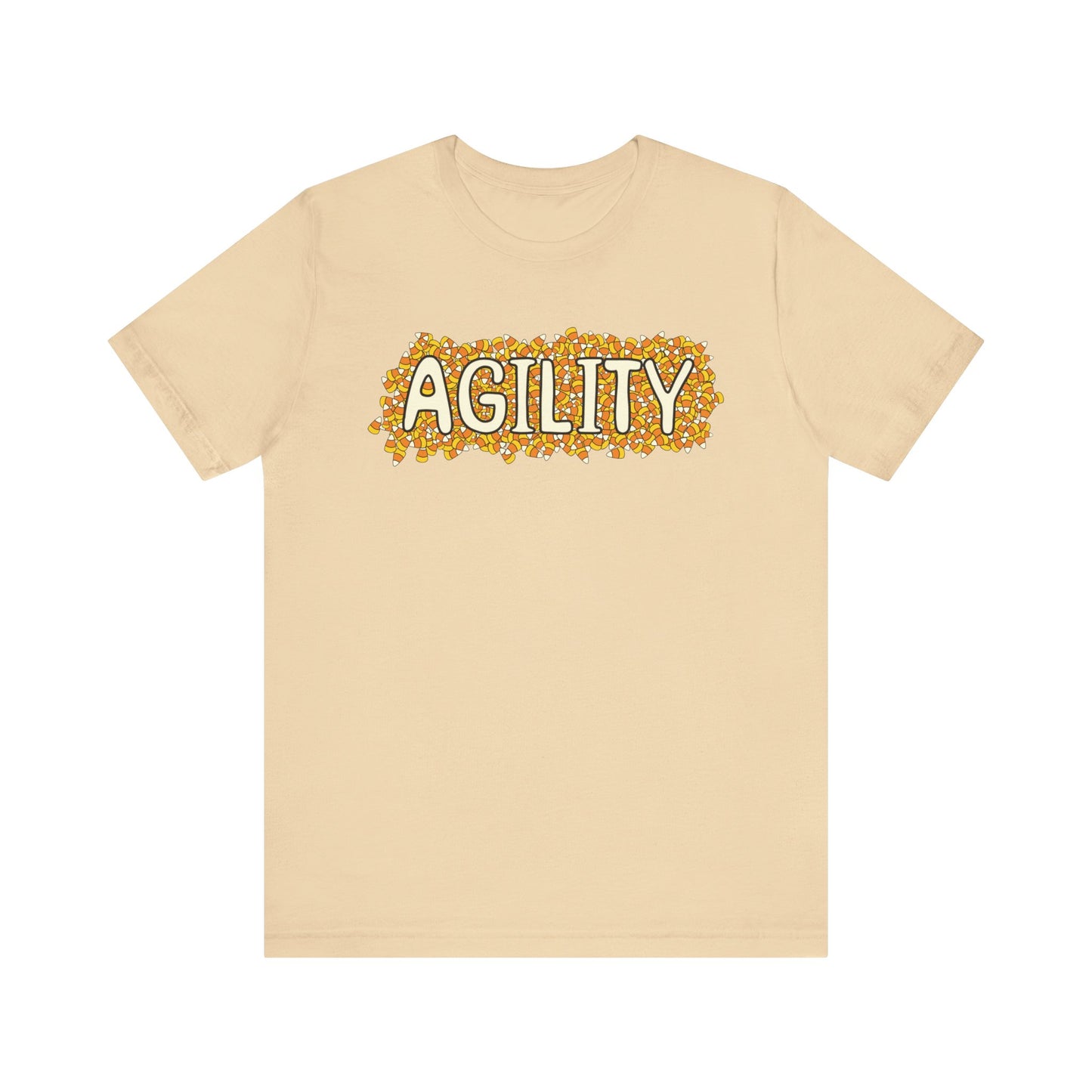 Candy Corn Agility Unisex Jersey Short Sleeve Tee