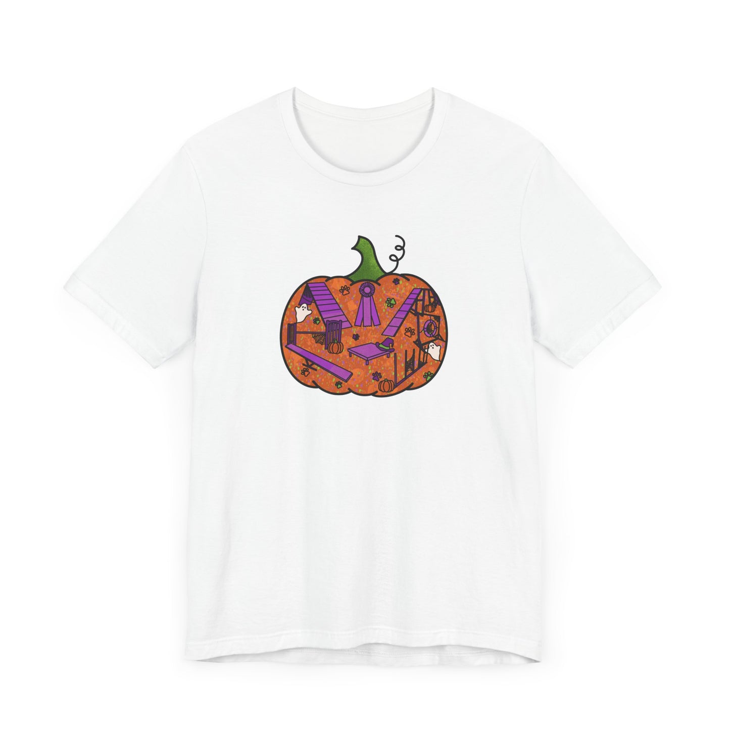 Spooky Pumpkin Unisex Jersey Short Sleeve Tee