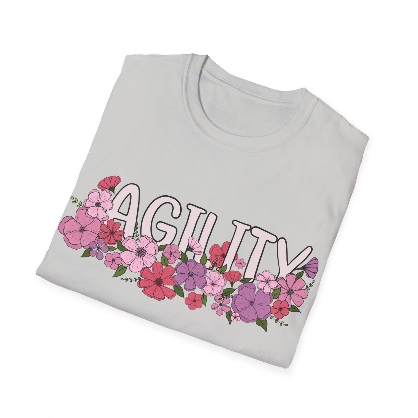 Floral Agility Unisex Softstyle T-Shirt