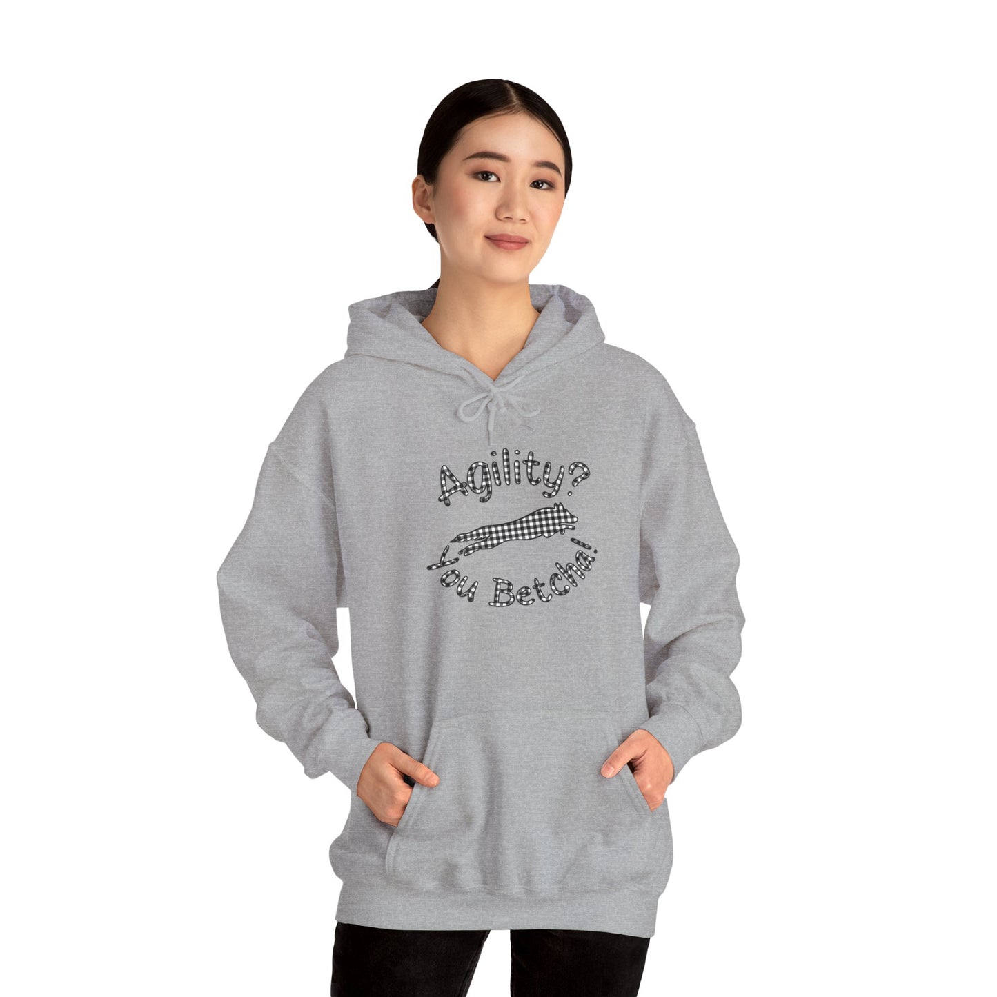 Agility? You Betcha! Heavy Blend™ Hooded Sweatshirt