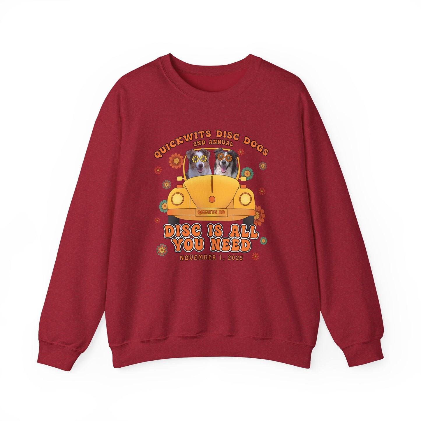 Unisex Crew Disc is All You Need Sweatshirt