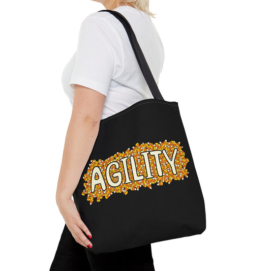 Candy Corn Agility Tote Bag