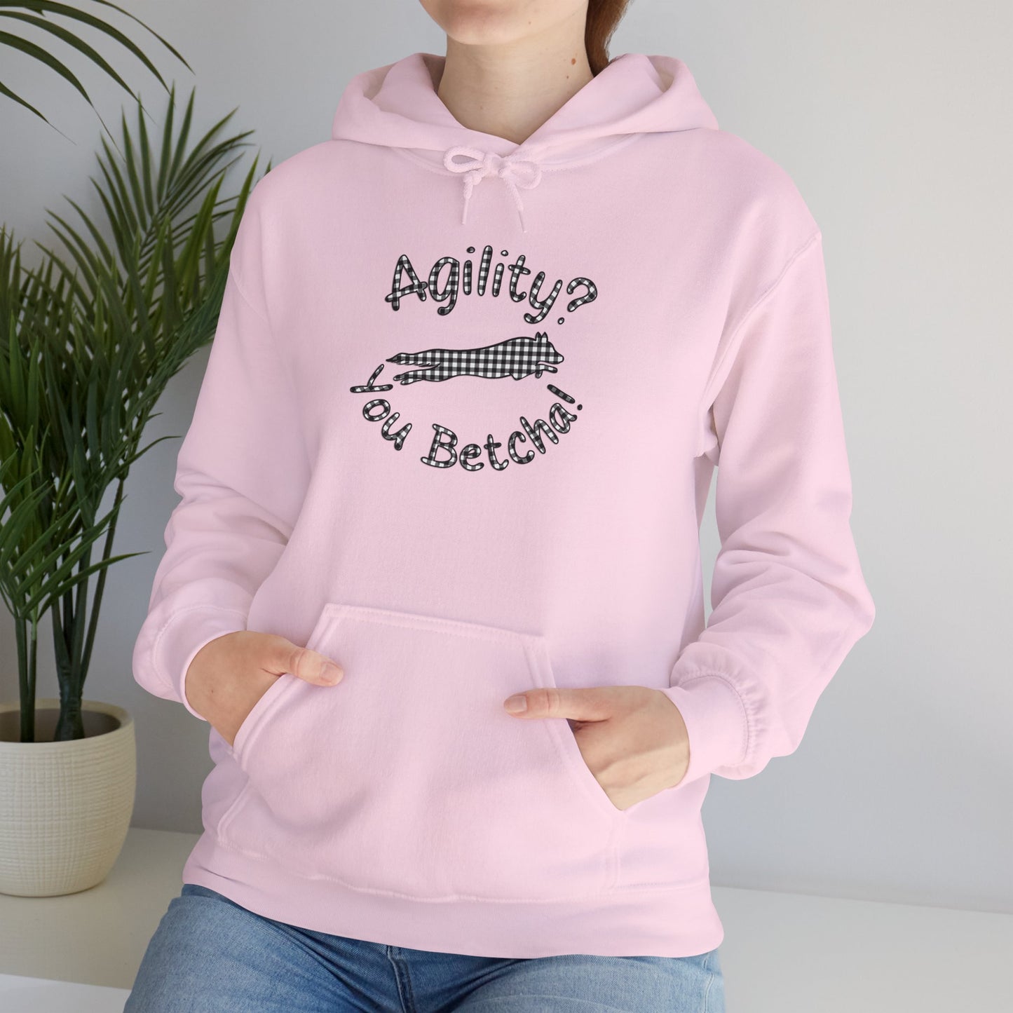 Agility? You Betcha! Heavy Blend™ Hooded Sweatshirt