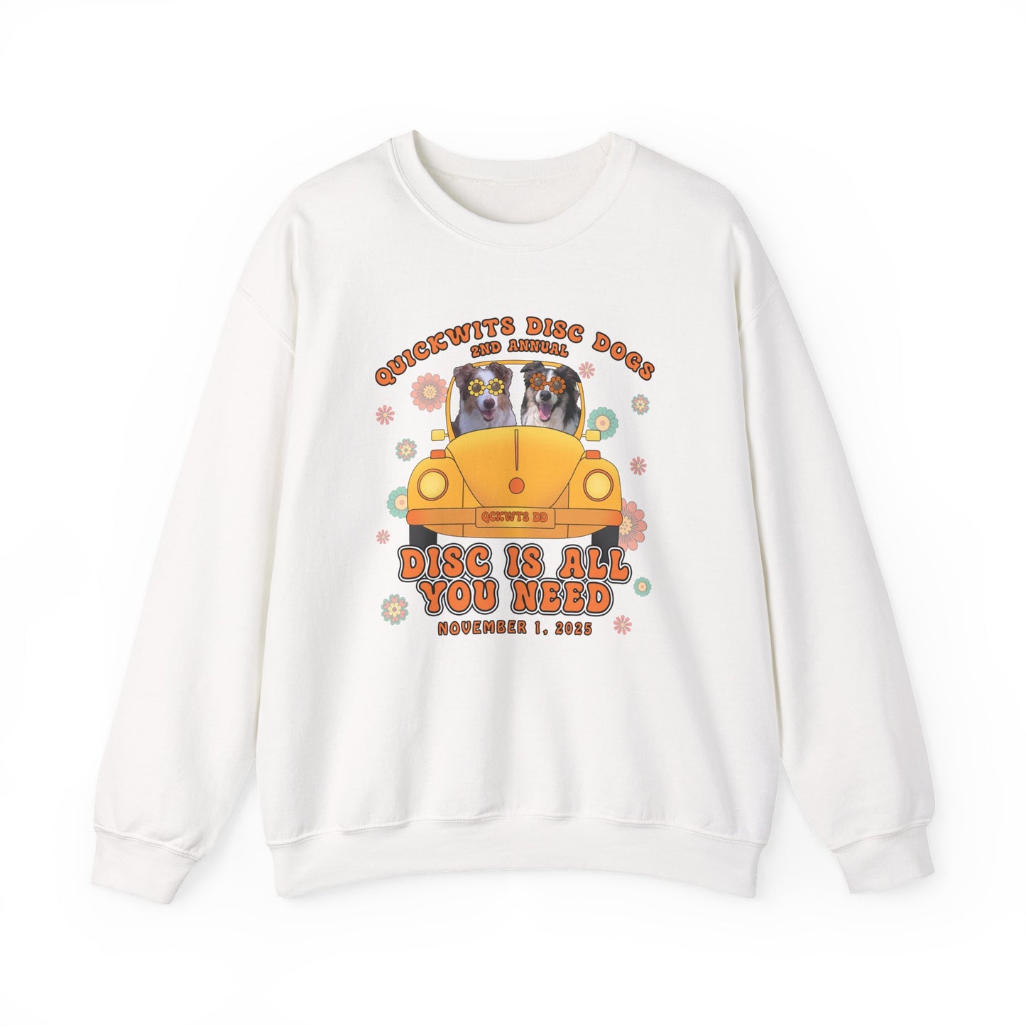 Unisex Crew Disc is All You Need Sweatshirt