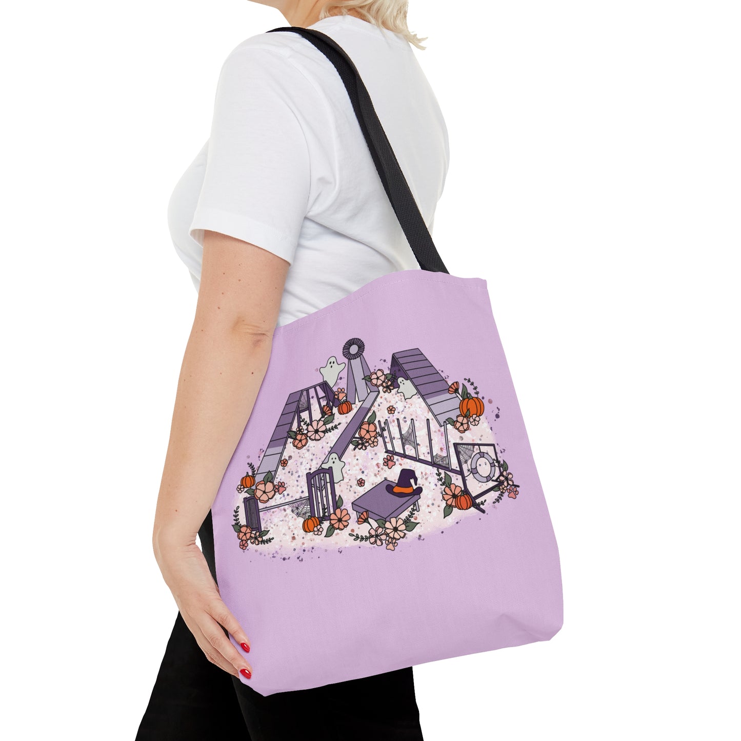 Pastel Halloween Agility Equipment Tote Bag