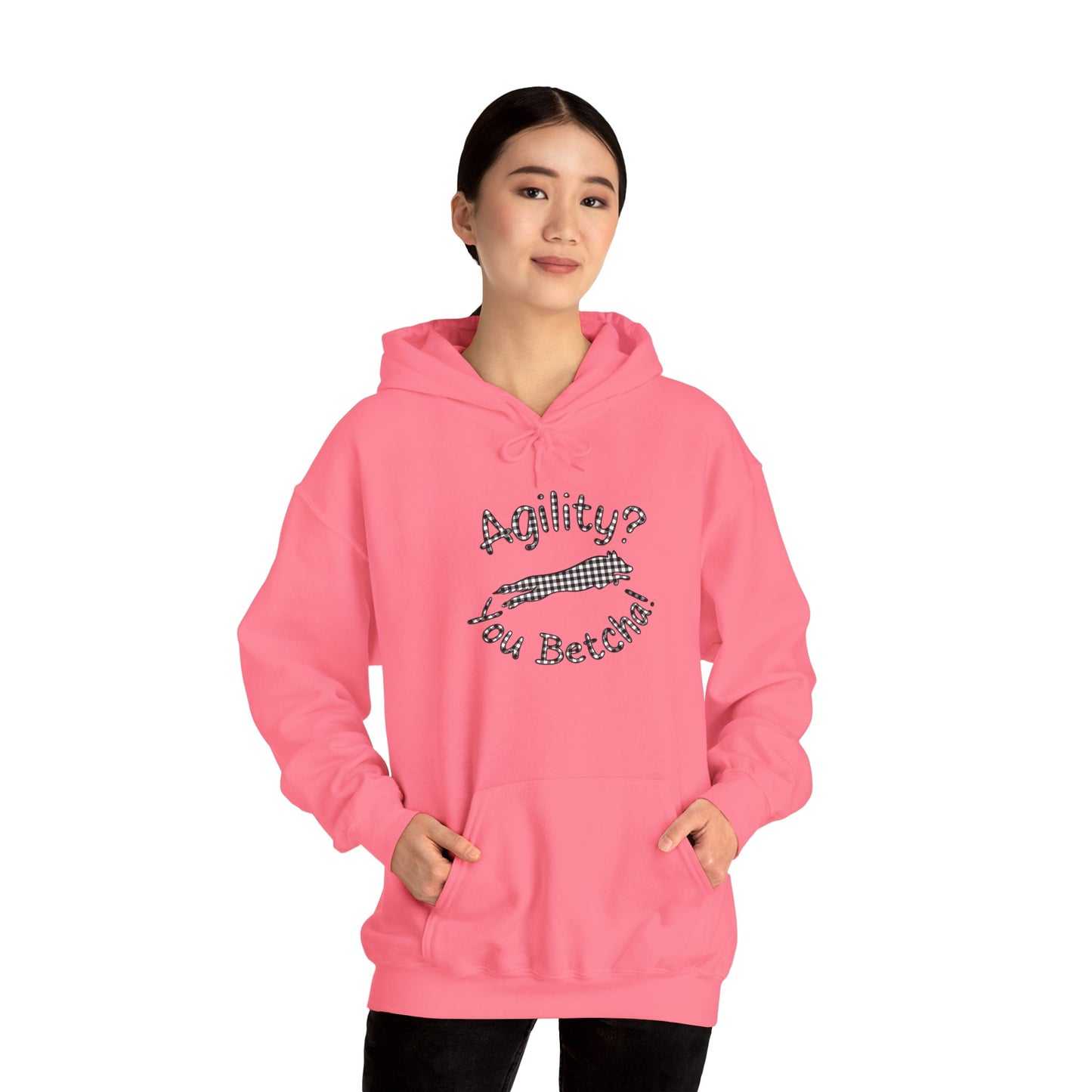 Agility? You Betcha! Heavy Blend™ Hooded Sweatshirt