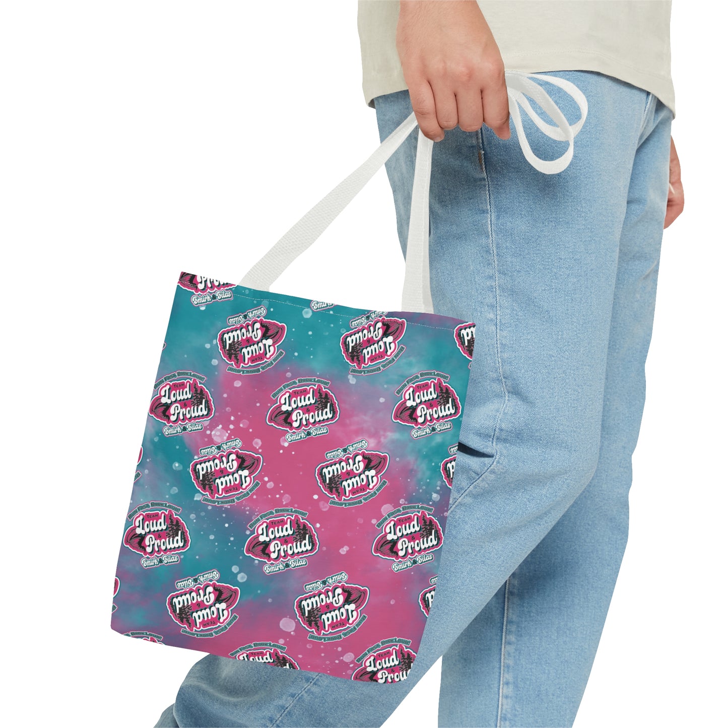 Team Loud and Proud Pattern Tote