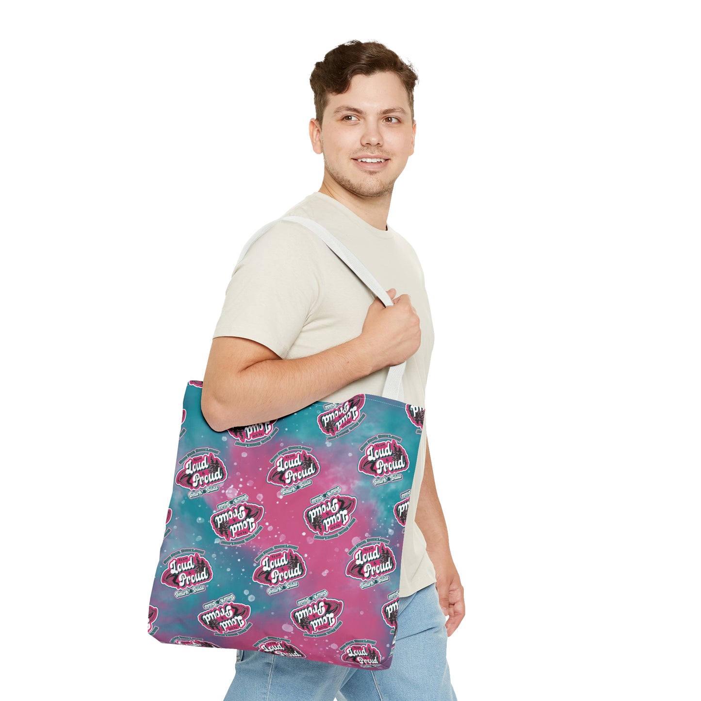 Team Loud and Proud Pattern Tote