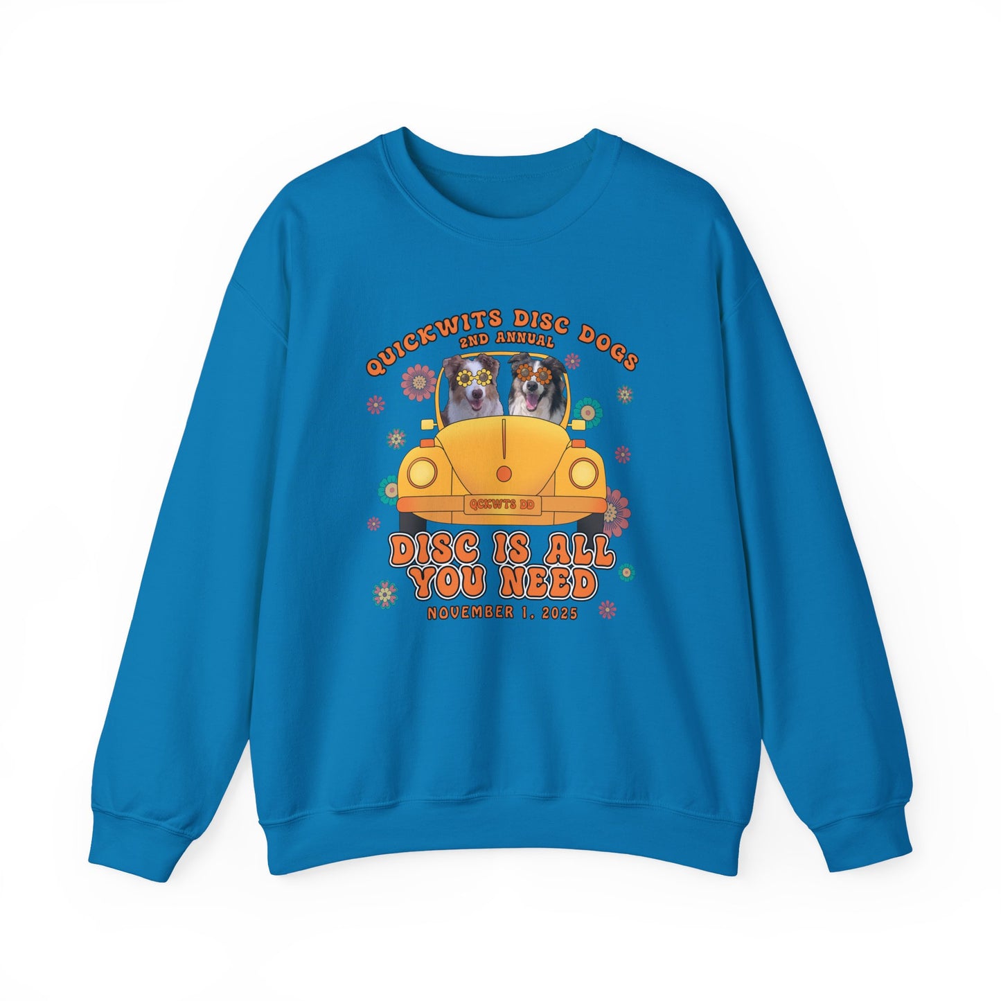 Unisex Crew Disc is All You Need Sweatshirt