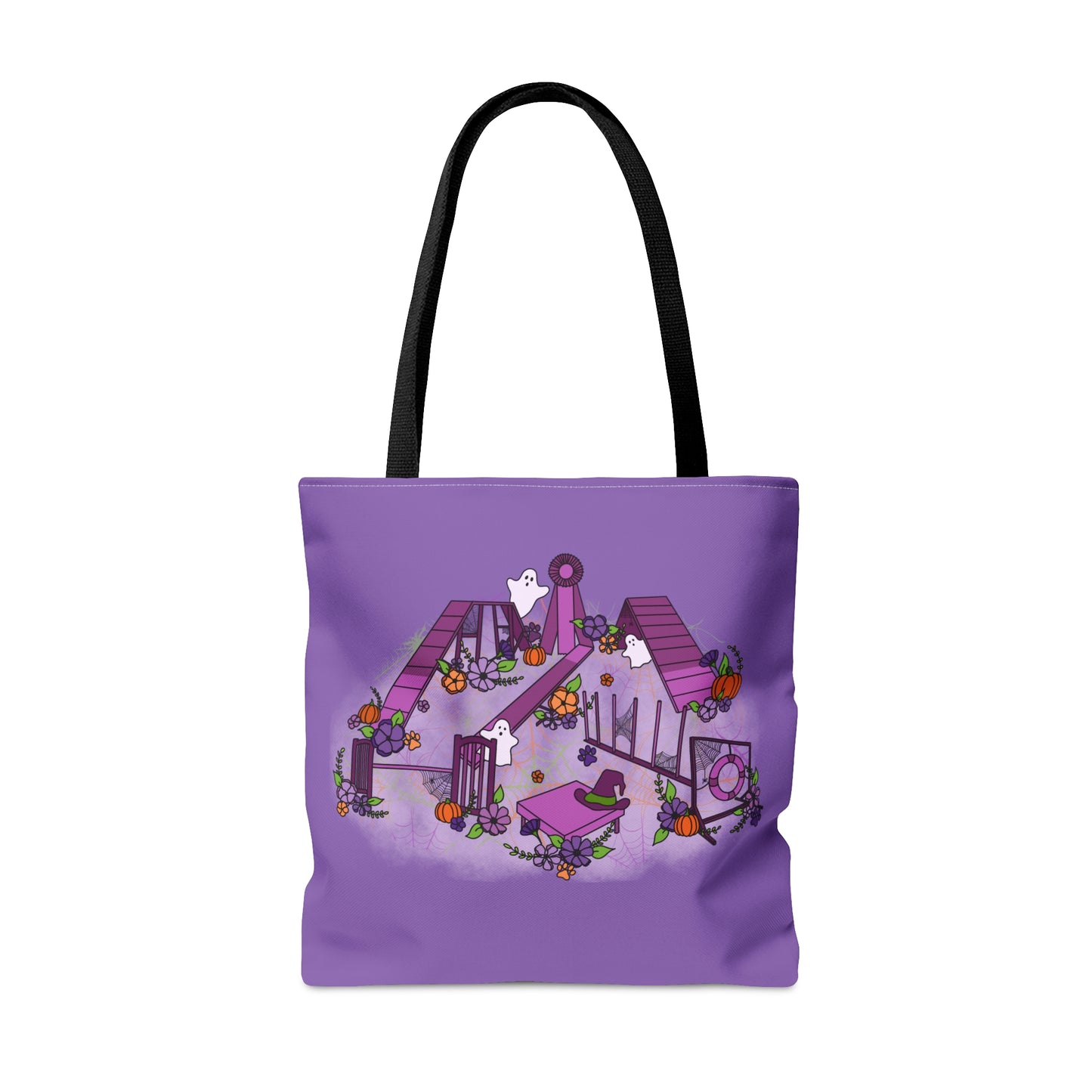 Spooky Halloween Agility Equipment Tote Bag