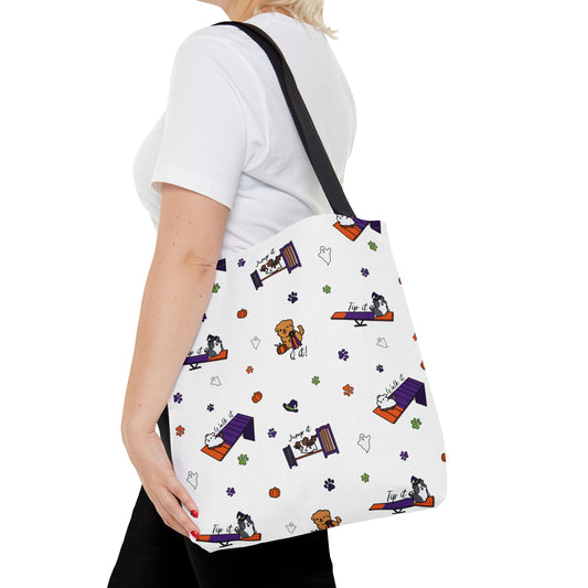 Halloween Agility Day Tote Bag