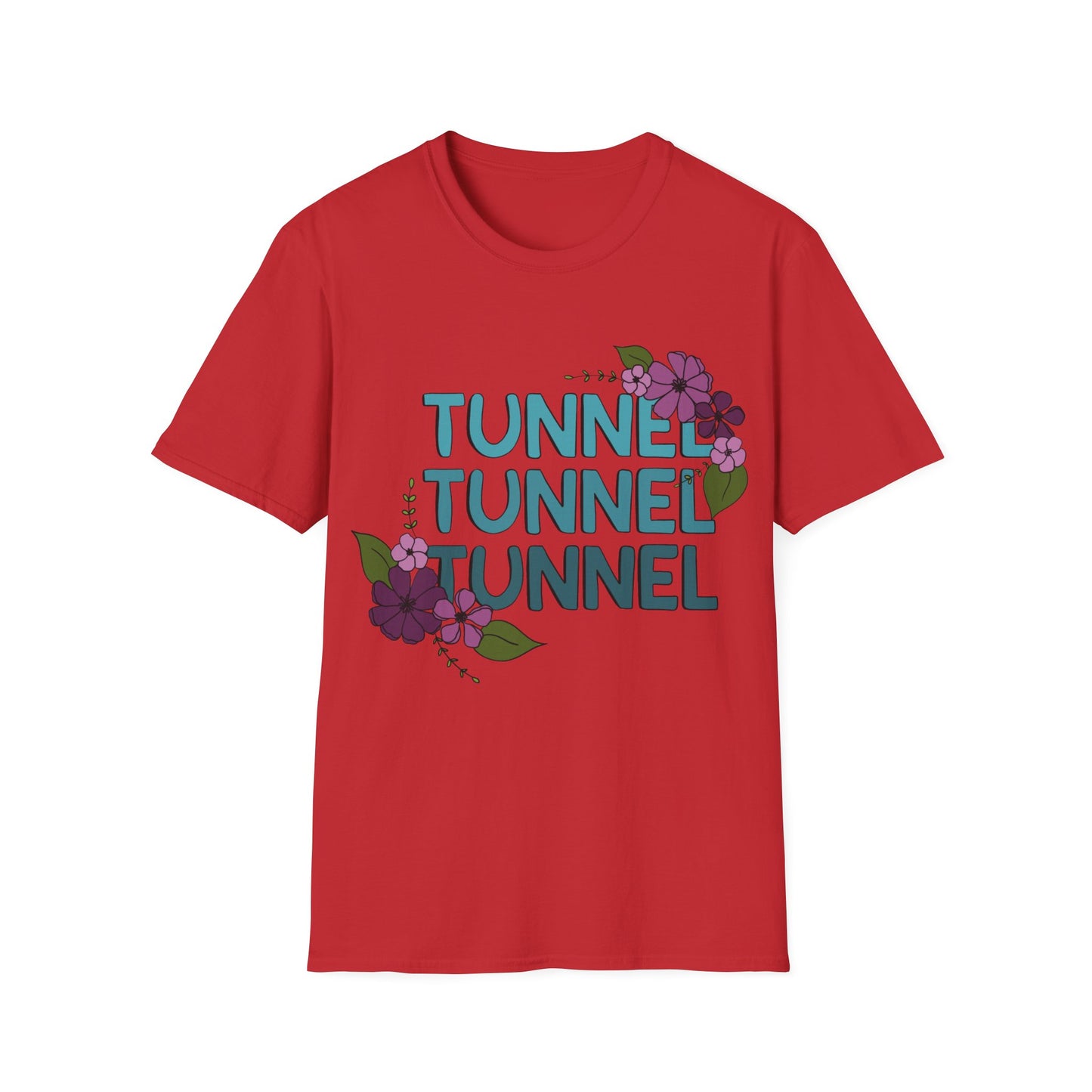 Tunnel Tunnel Tunnel Unisex Softstyle T-Shirt