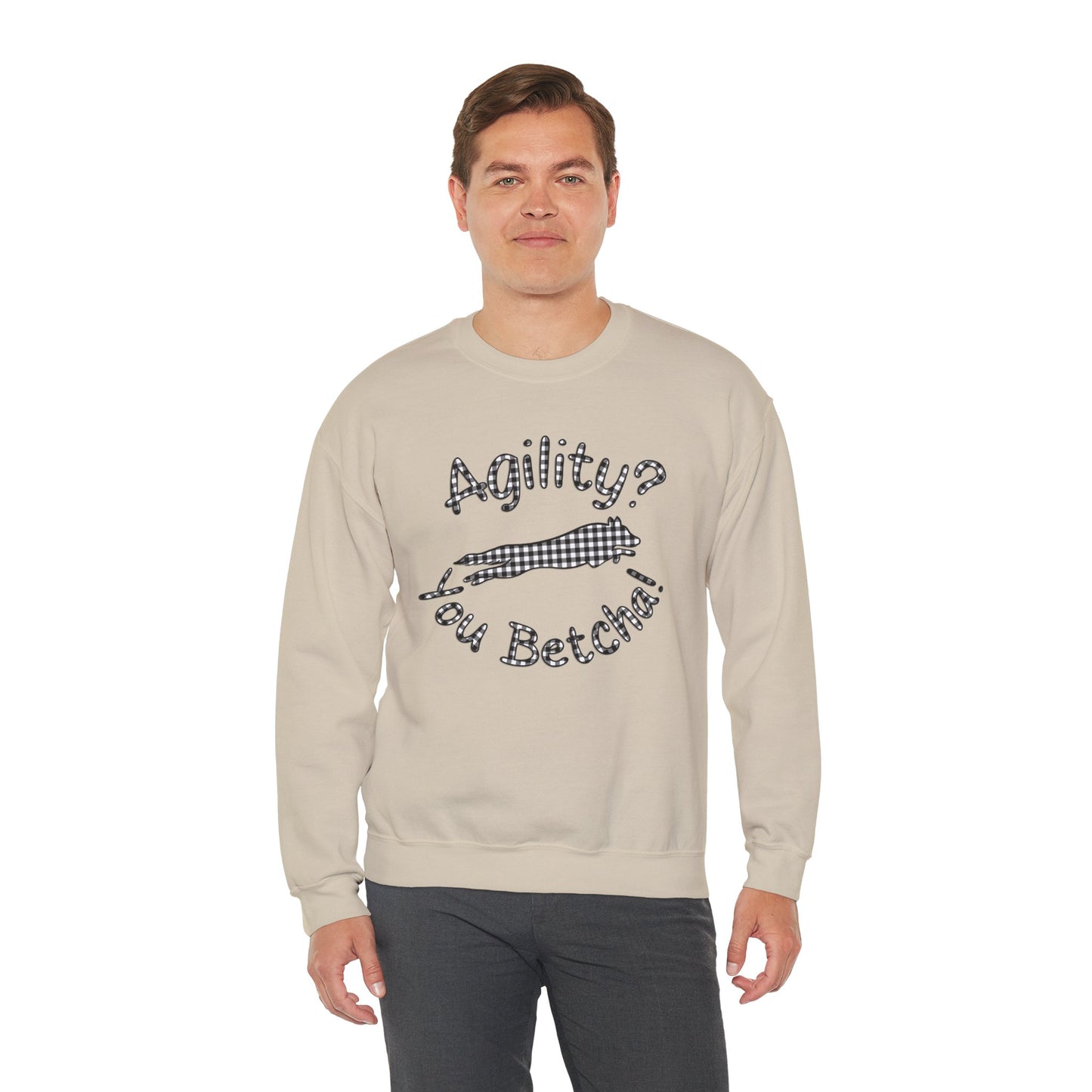 Agility? You Betcha! Heavy Blend™ Crewneck Sweatshirt