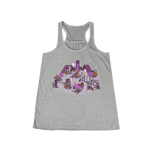 Spooky Agility Equipment Women's Flowy Racerback Tank