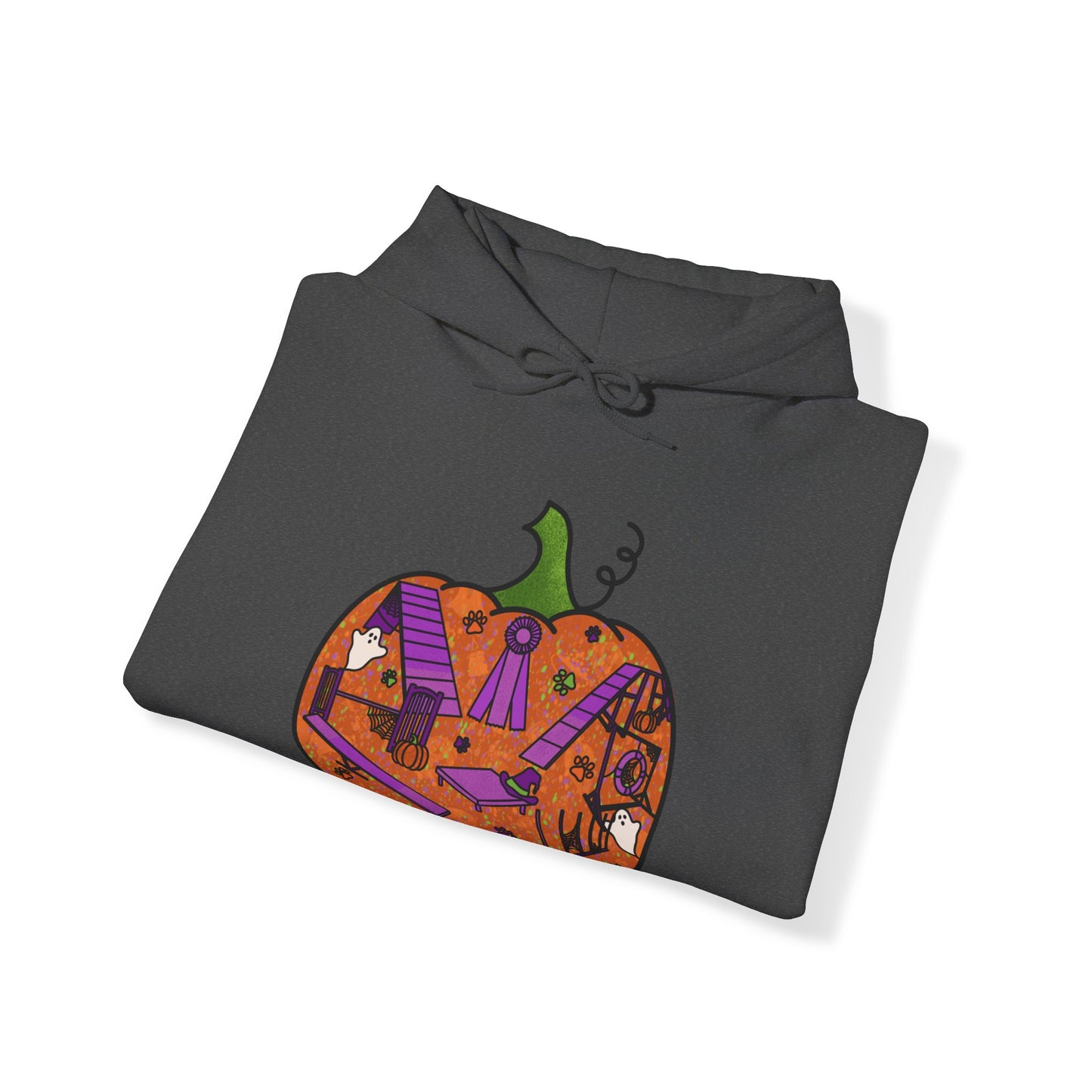 Spooky Pumpkin Unisex Heavy Blend™ Hooded Sweatshirt