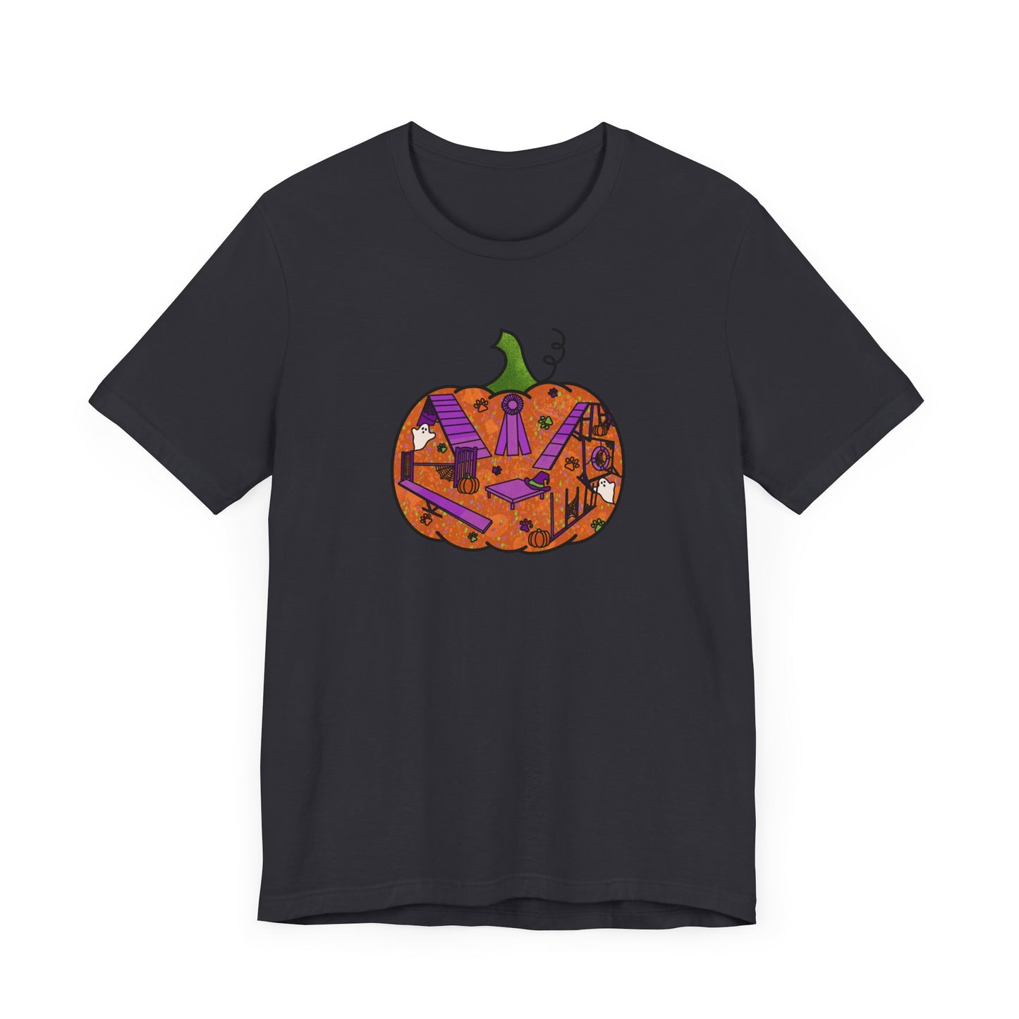 Spooky Pumpkin Unisex Jersey Short Sleeve Tee