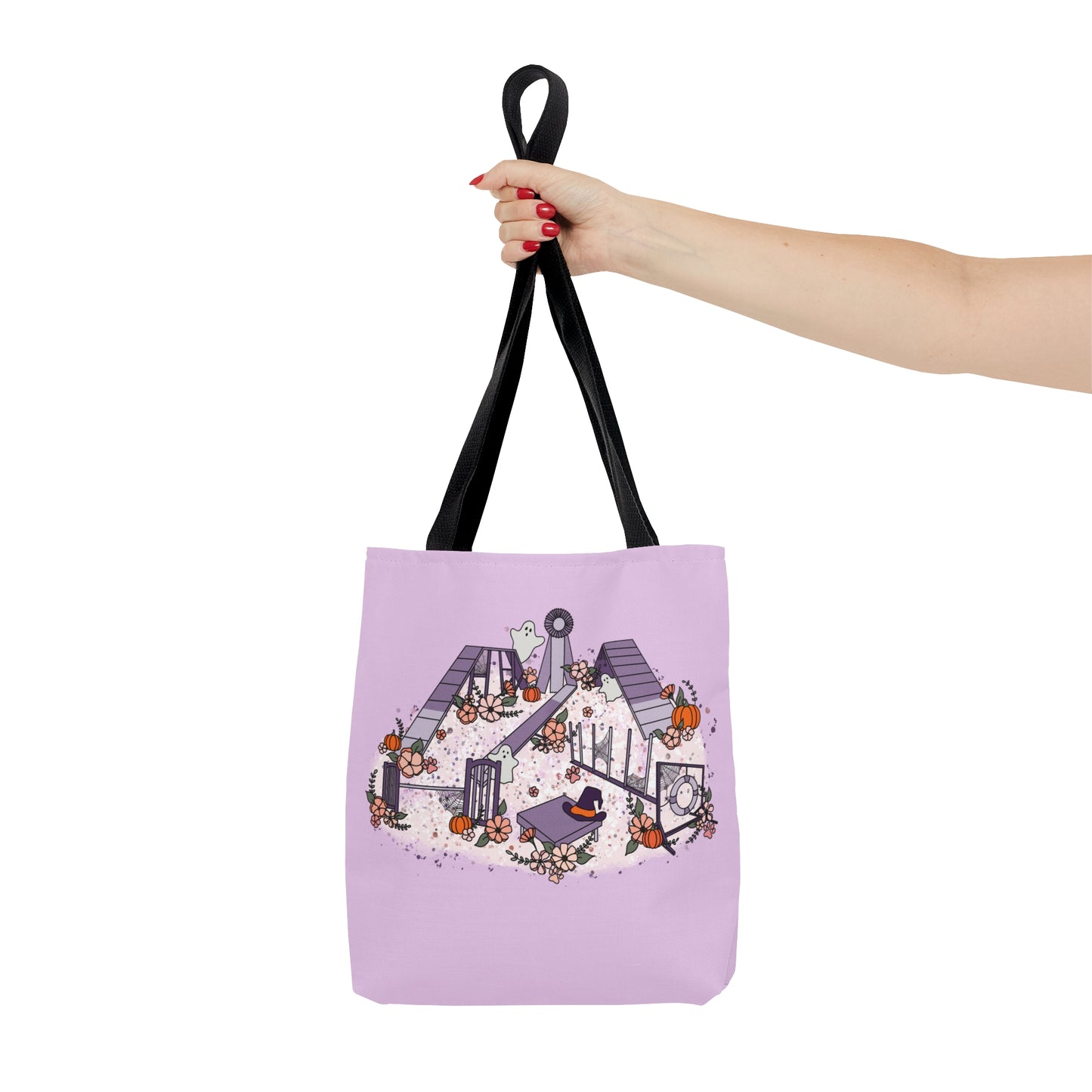 Pastel Halloween Agility Equipment Tote Bag