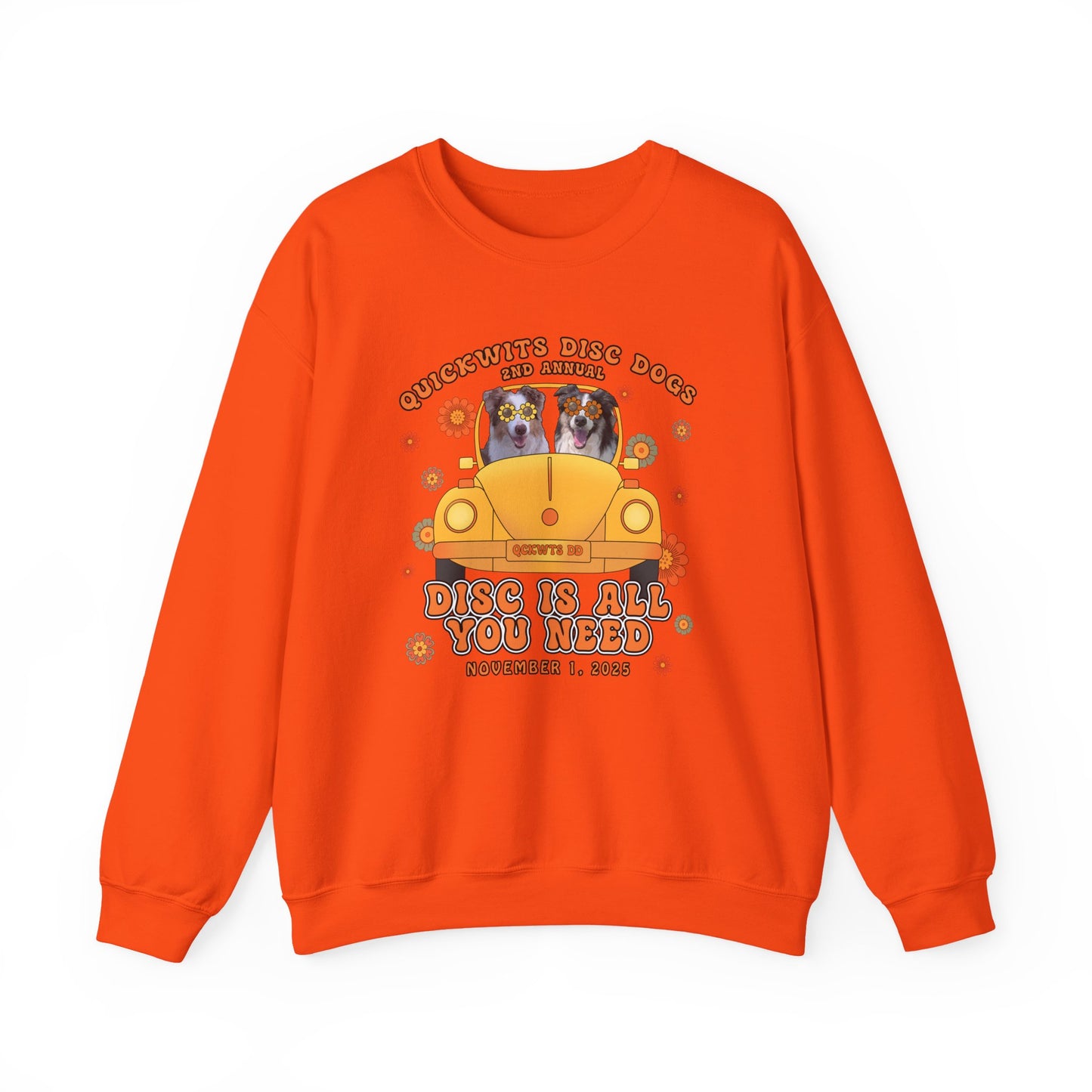 Unisex Crew Disc is All You Need Sweatshirt