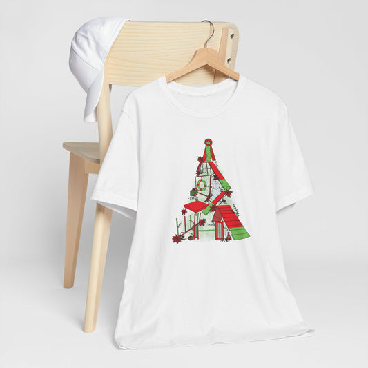 Merry and Bright Agility Tree Bella + Canvas Short Sleeve Tee