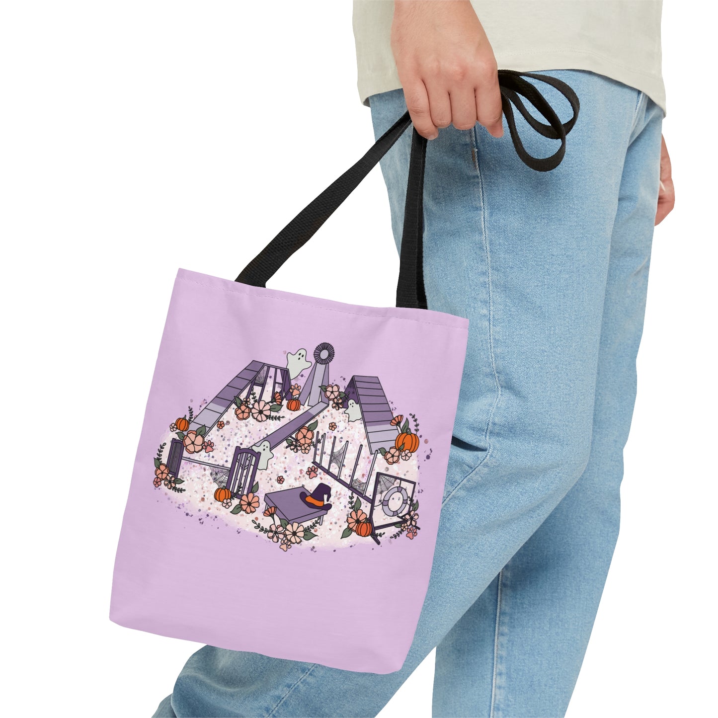 Pastel Halloween Agility Equipment Tote Bag