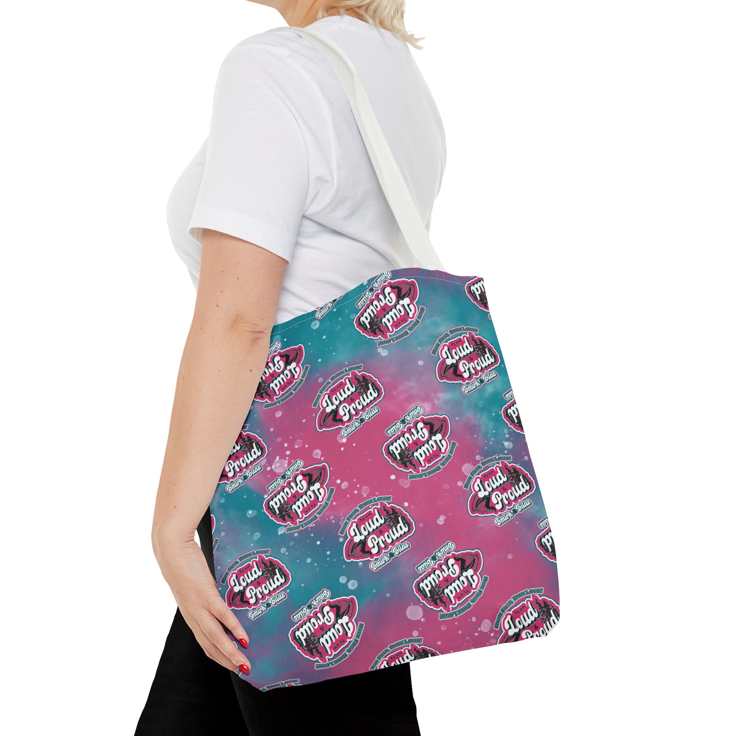 Team Loud and Proud Pattern Tote