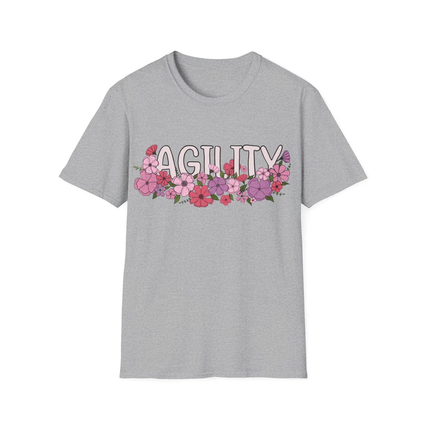 Floral Agility Unisex Softstyle T-Shirt