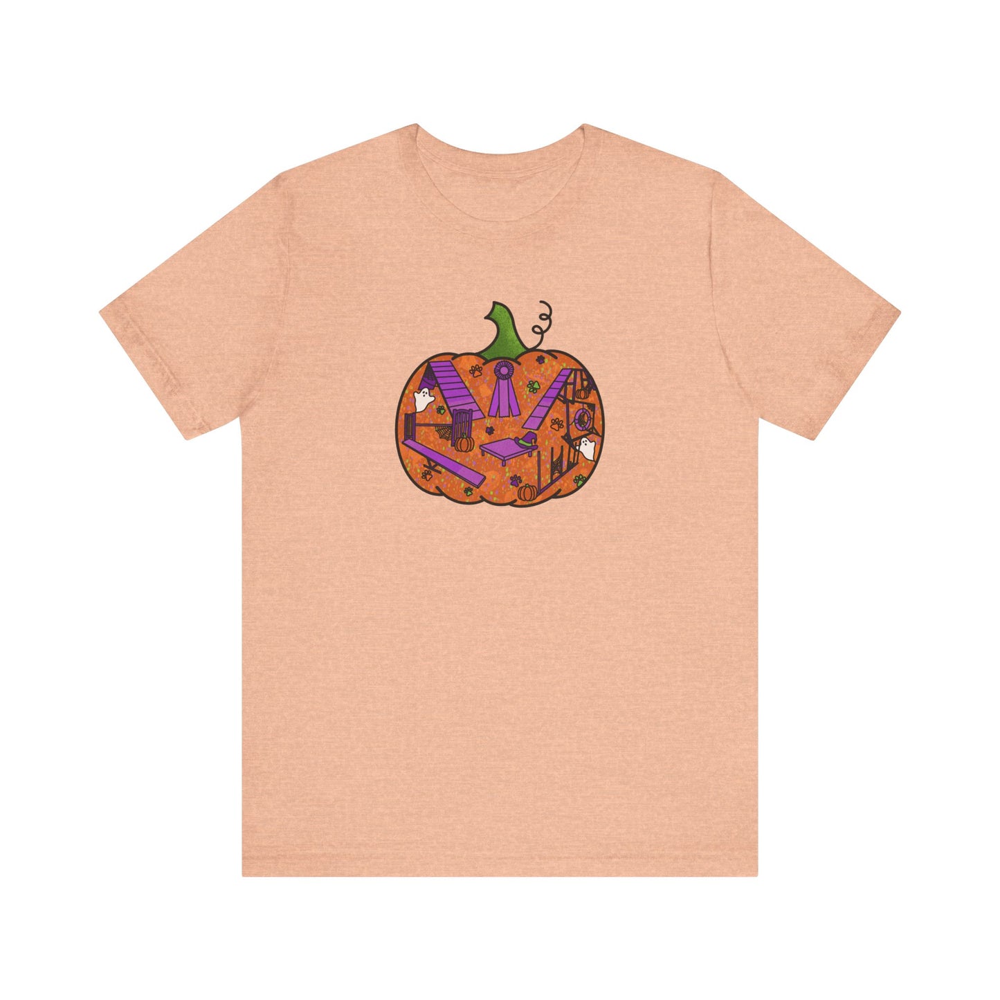 Spooky Pumpkin Unisex Jersey Short Sleeve Tee