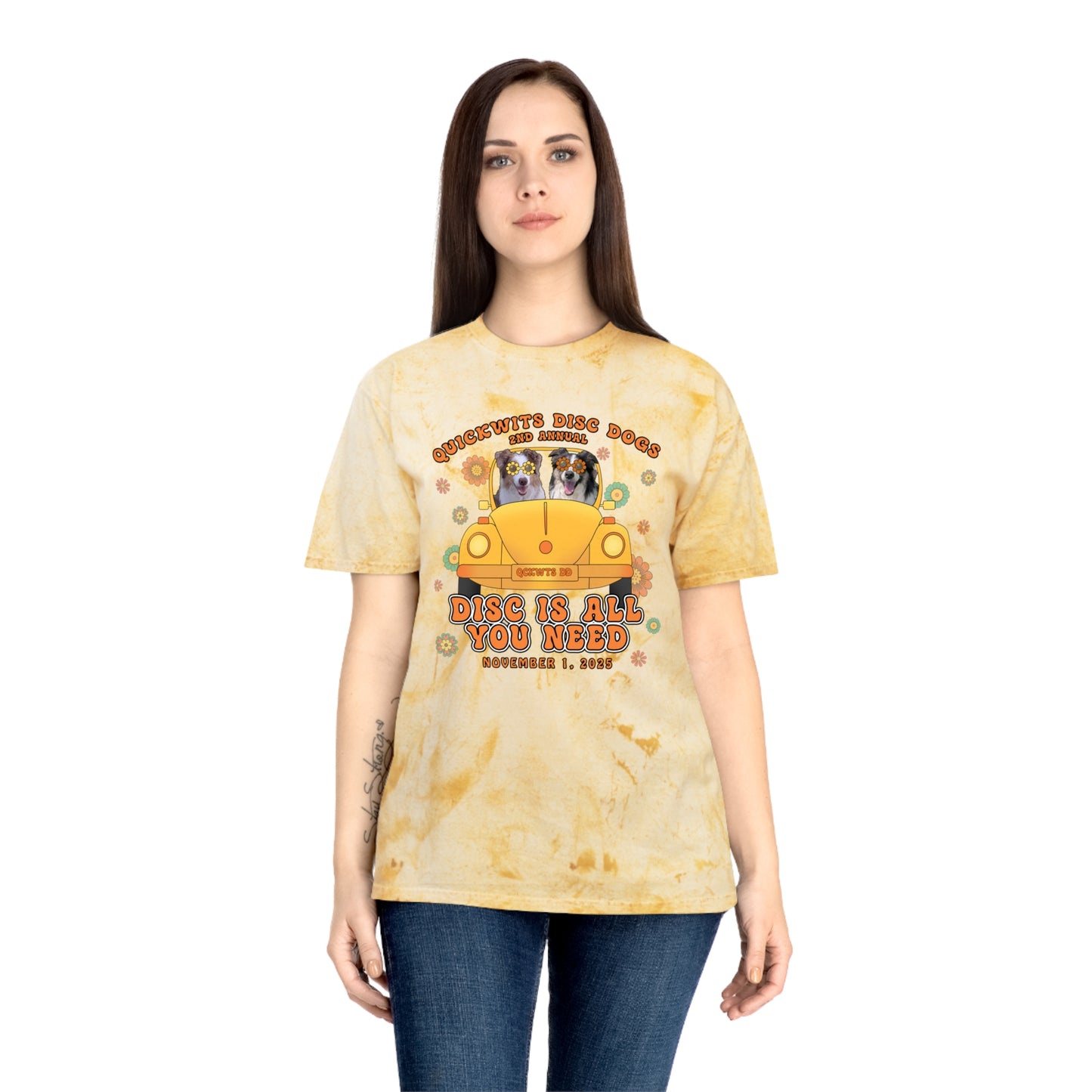 Comfort Colors Color Blast Disc is All You Need T-shirt