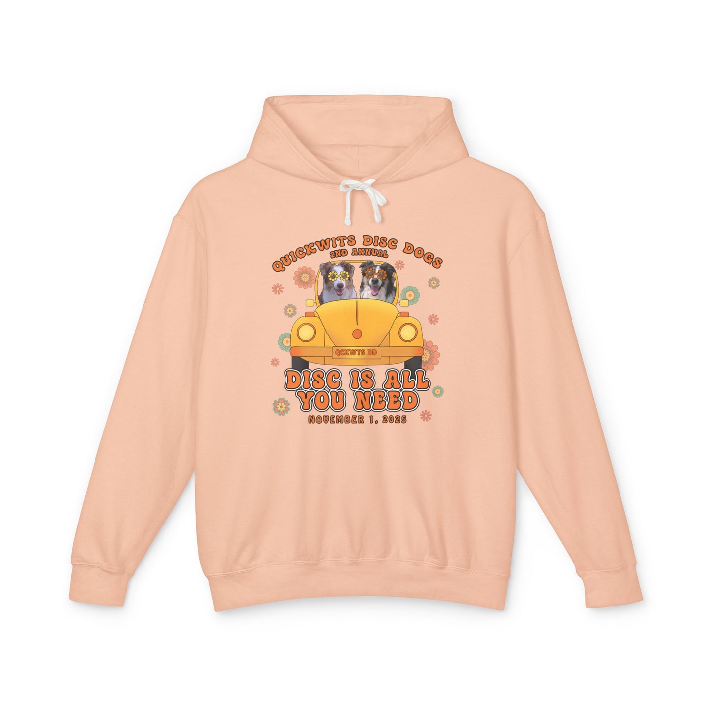 Unisex Comfort Colors Lightweight Hooded Sweatshirt