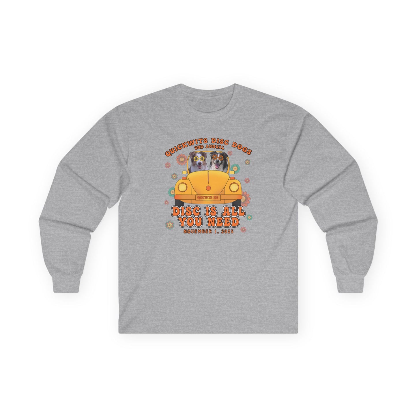 Unisex Disc is All You Need Long Sleeve Tee
