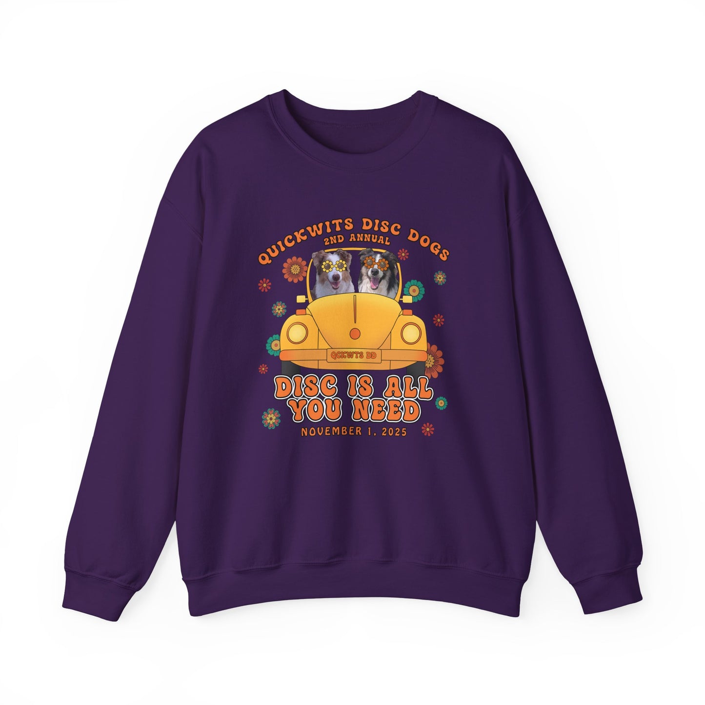 Unisex Crew Disc is All You Need Sweatshirt
