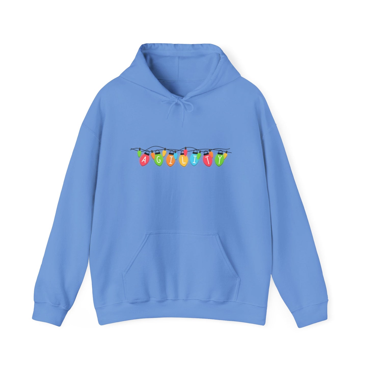 Agility Holiday Lights Heavy Blend™ Hooded Sweatshirt