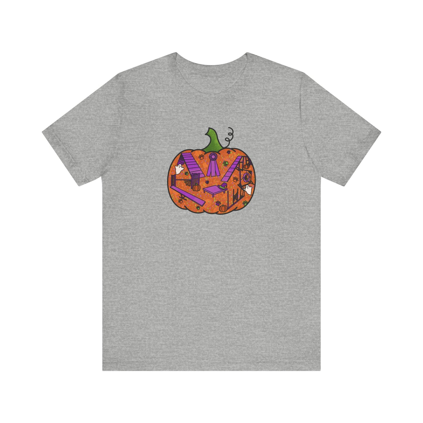Spooky Pumpkin Unisex Jersey Short Sleeve Tee