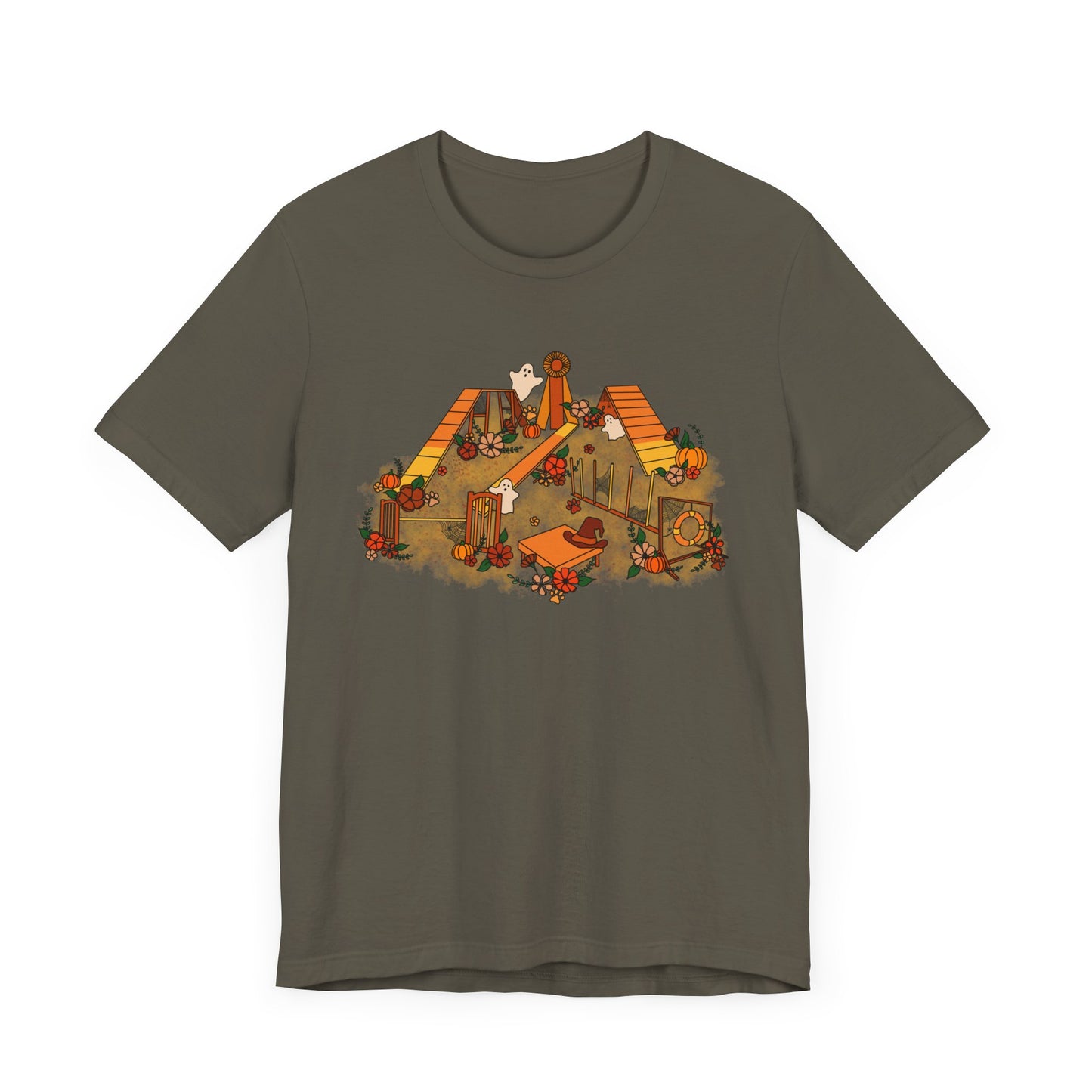 Candy Corn Agility Equipment Unisex Jersey Short Sleeve Tee