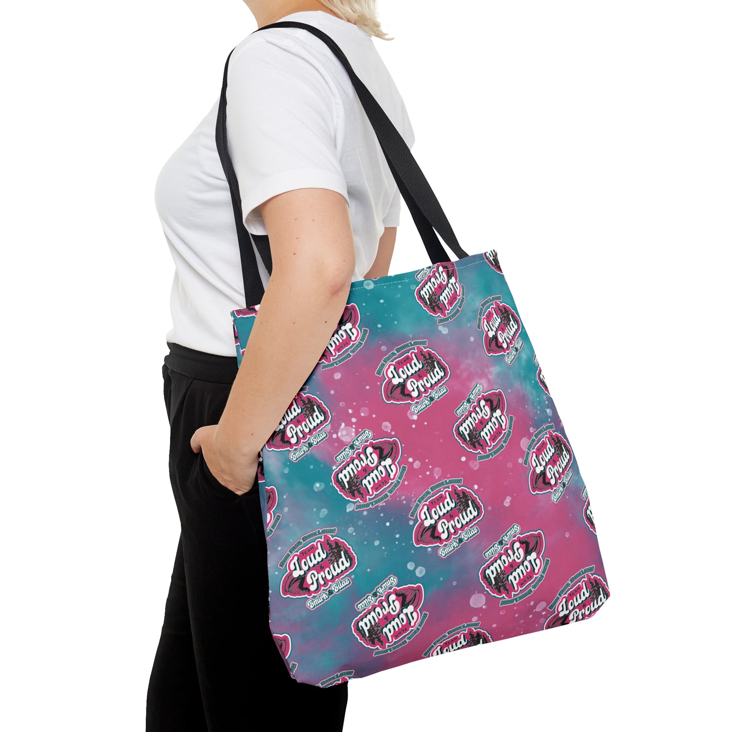 Team Loud and Proud Pattern Tote