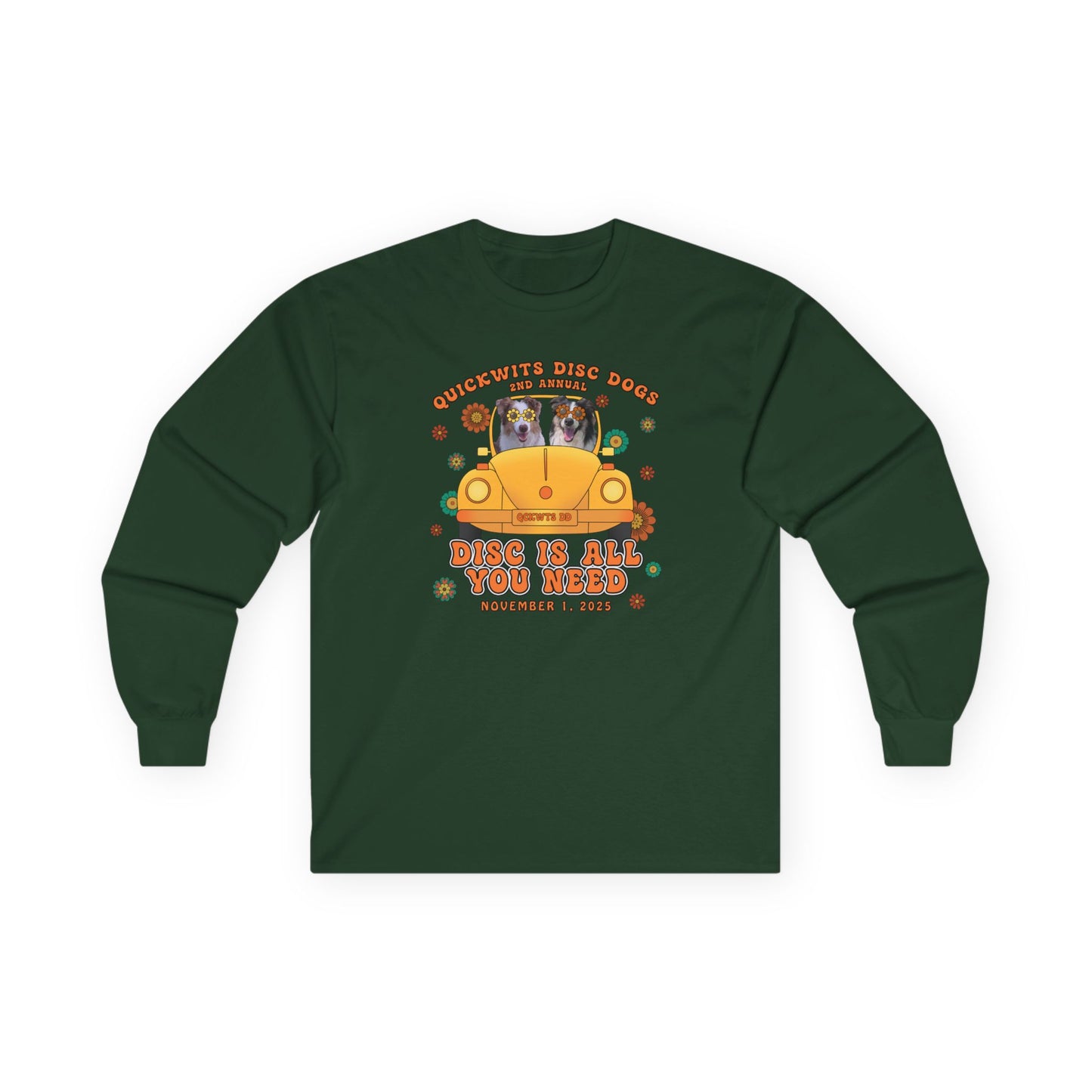 Unisex Disc is All You Need Long Sleeve Tee