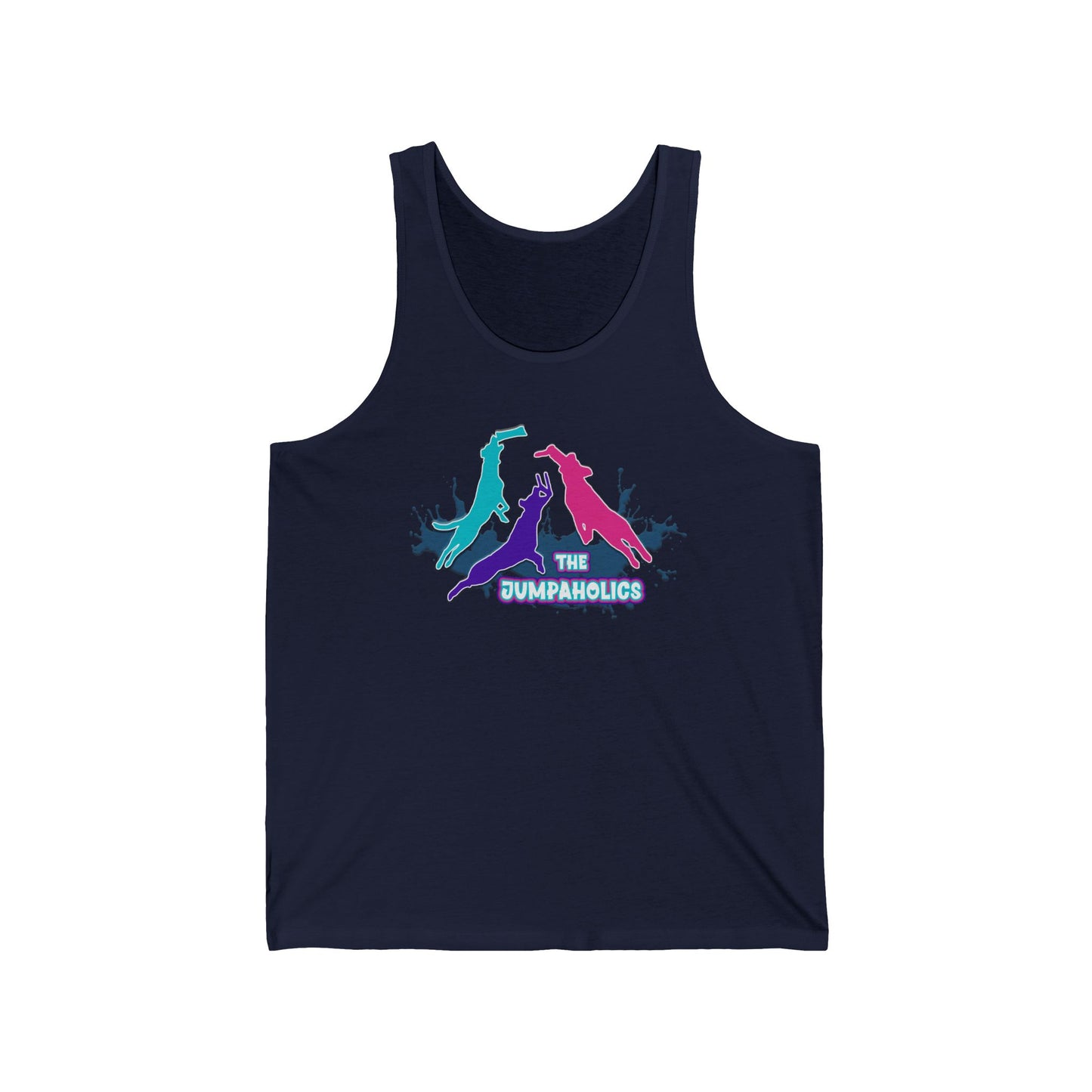 Jumpaholics Full Front Unisex Jersey Tank