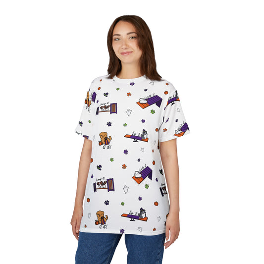 Halloween Agility Day Unisex Cut & Sew Tee