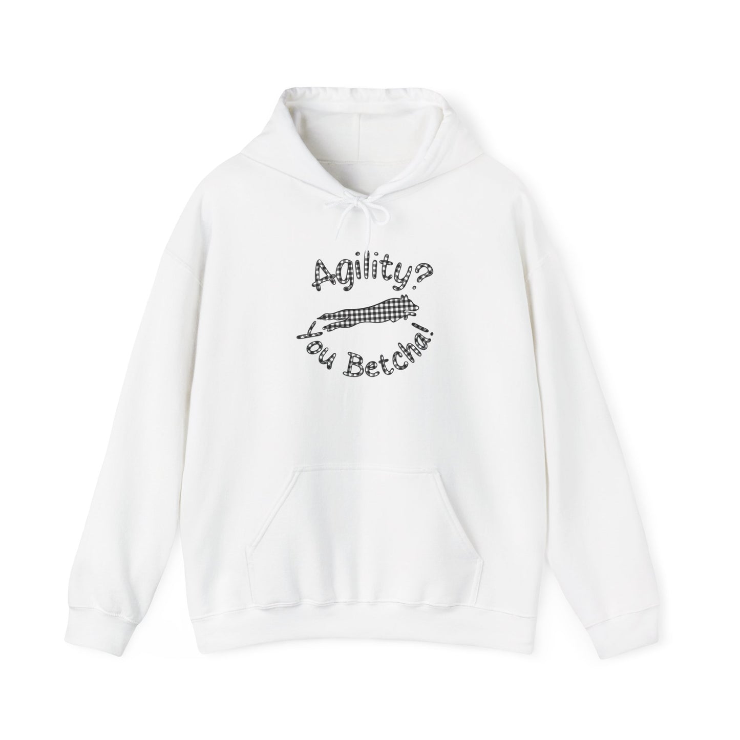 Agility? You Betcha! Heavy Blend™ Hooded Sweatshirt