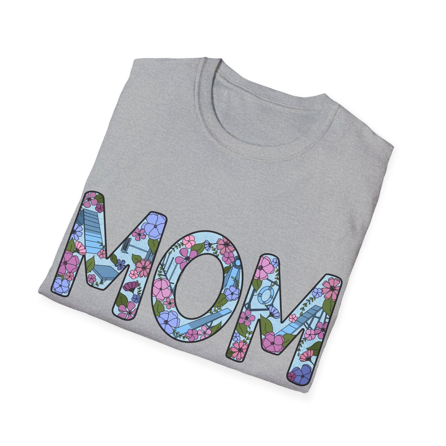 Agility Mom Unisex Softstyle T-Shirt