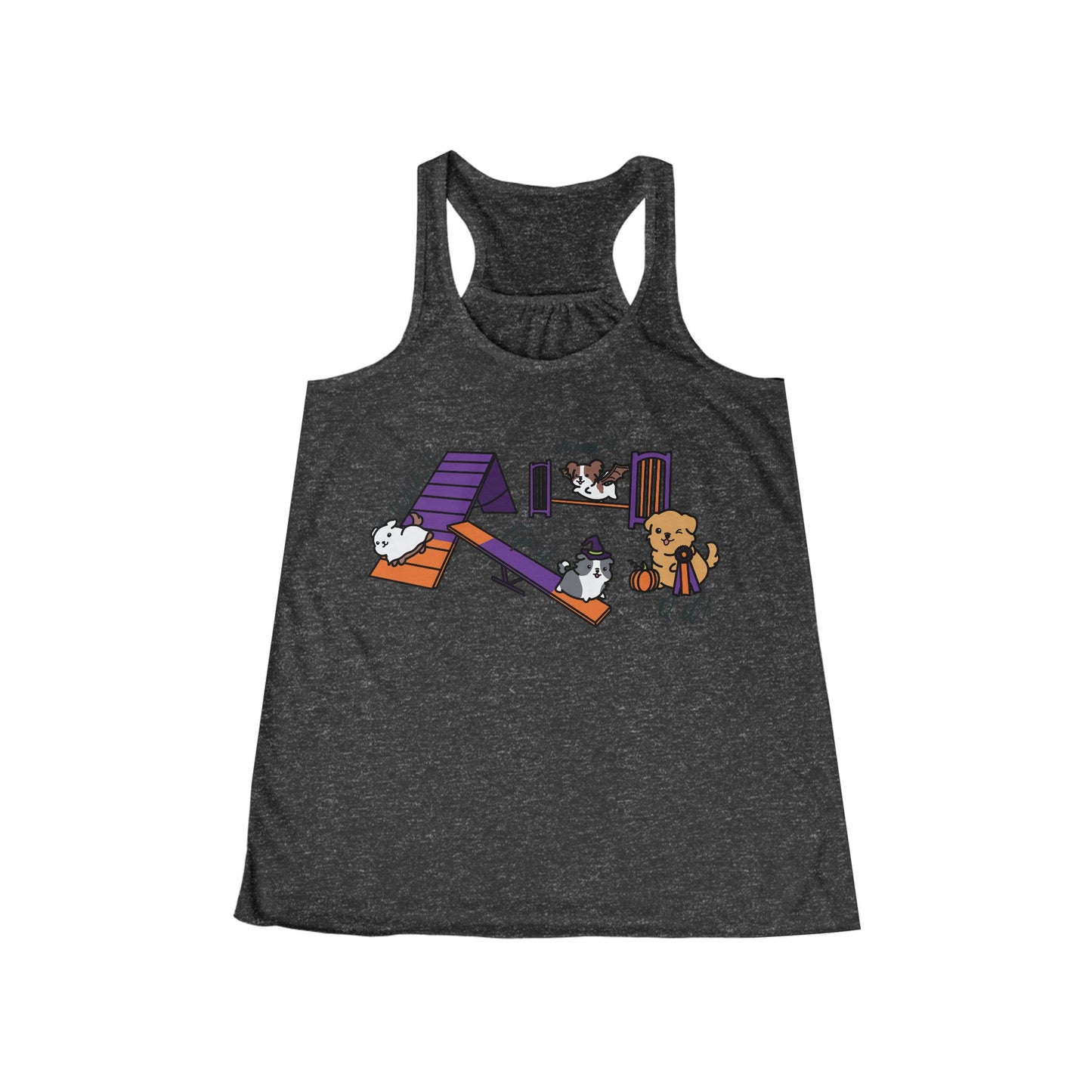 Agility Day Halloween Women's Flowy Racerback Tank